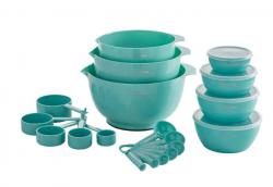 23-Piece Farberware Professional Mix &amp; Measure Baking Set (Aqua) $15.01 