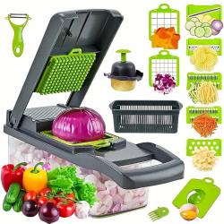 16pcs Set Vegetable Chopper - Food Chopper - Onion Chopper - Vegetable Slicer &a