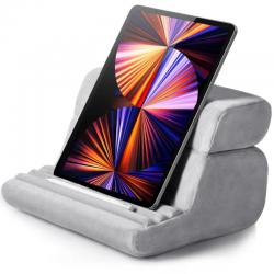 Adjustable Tablet Holder Stand for Bed and Couch, Soft Lap Support with 3 View A