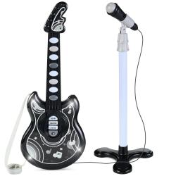 Best Choice Products 19in Kids Flash Guitar, Prete