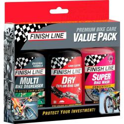 White Lightning Bike Care Value Pack Dry Lube/Degr